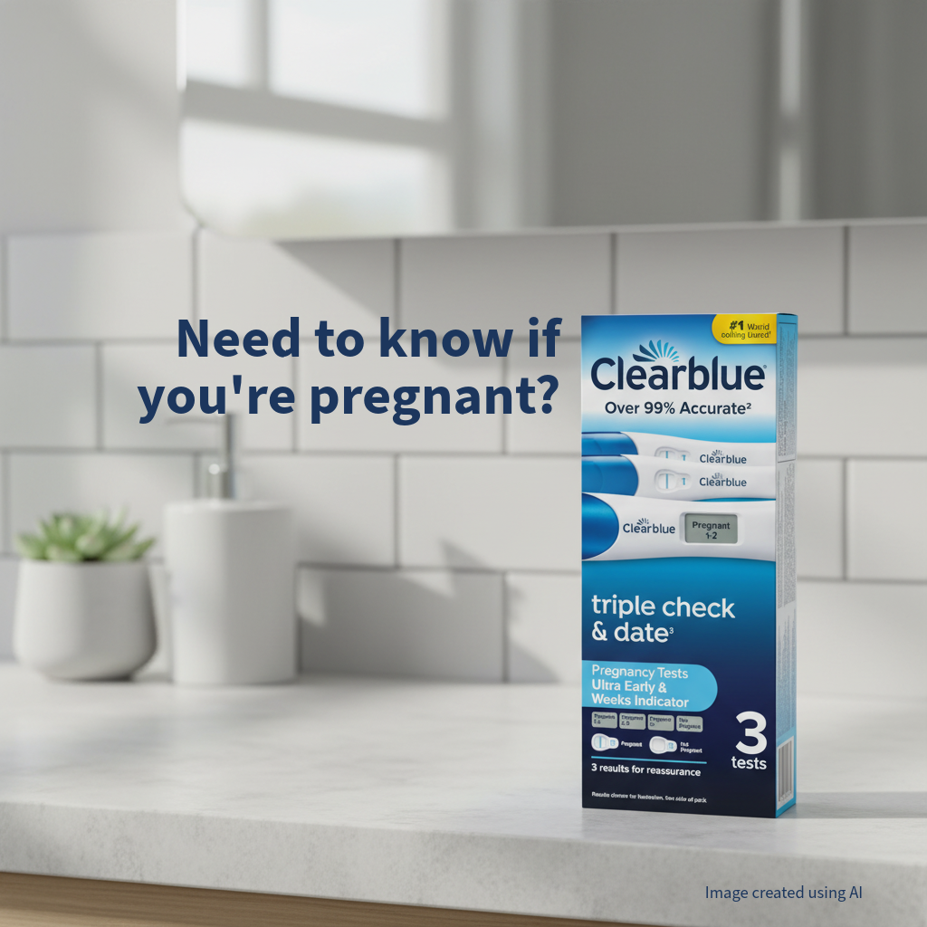 Clearblue Facebook ad