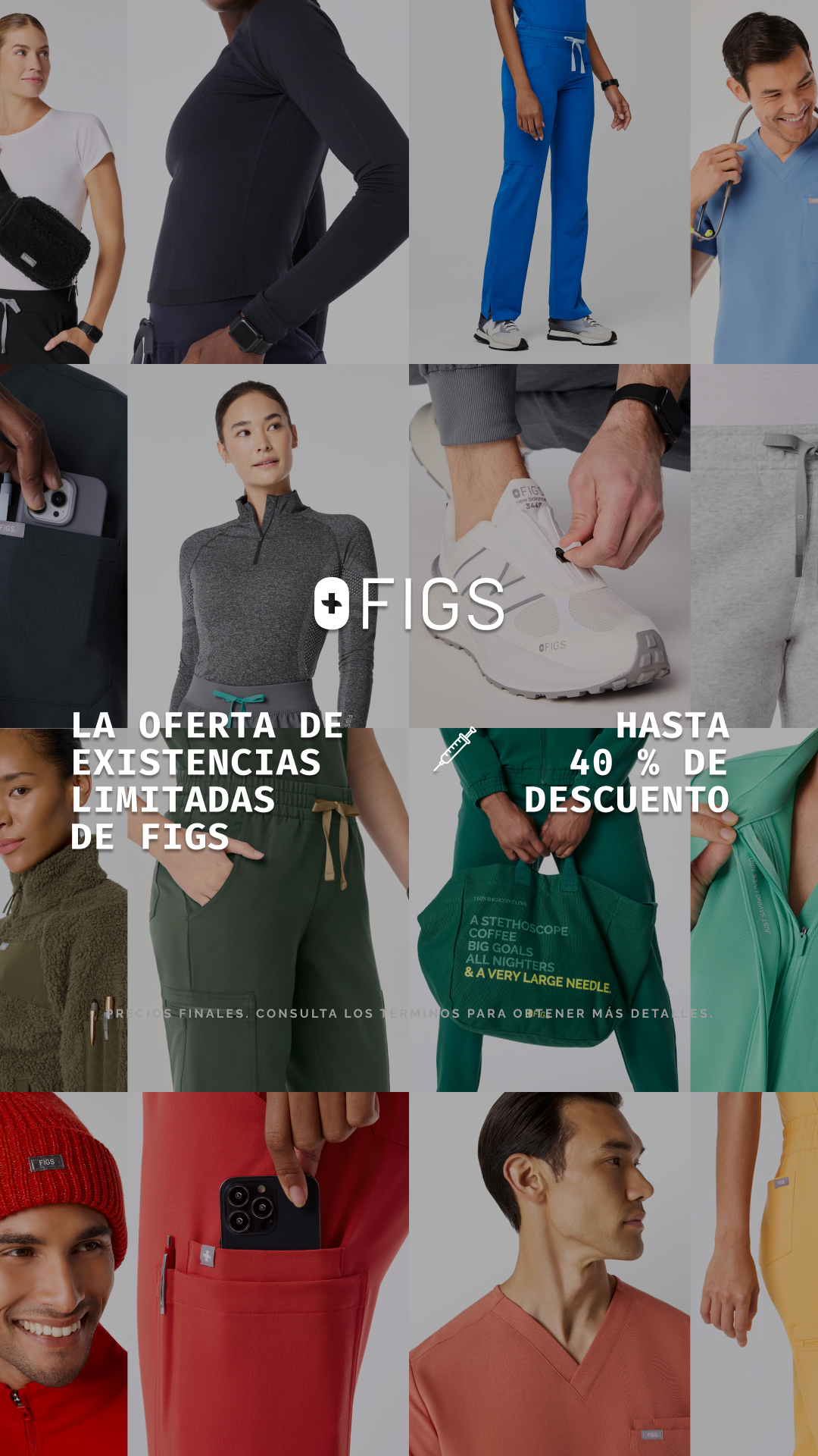 FIGS Facebook ad