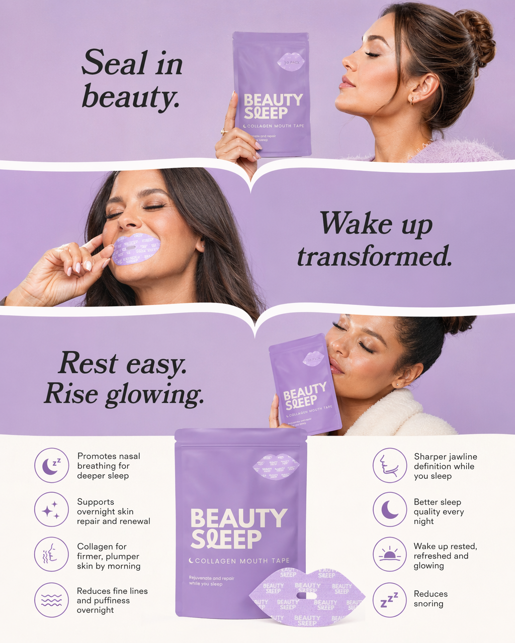 Beauty Sleep Facebook ad