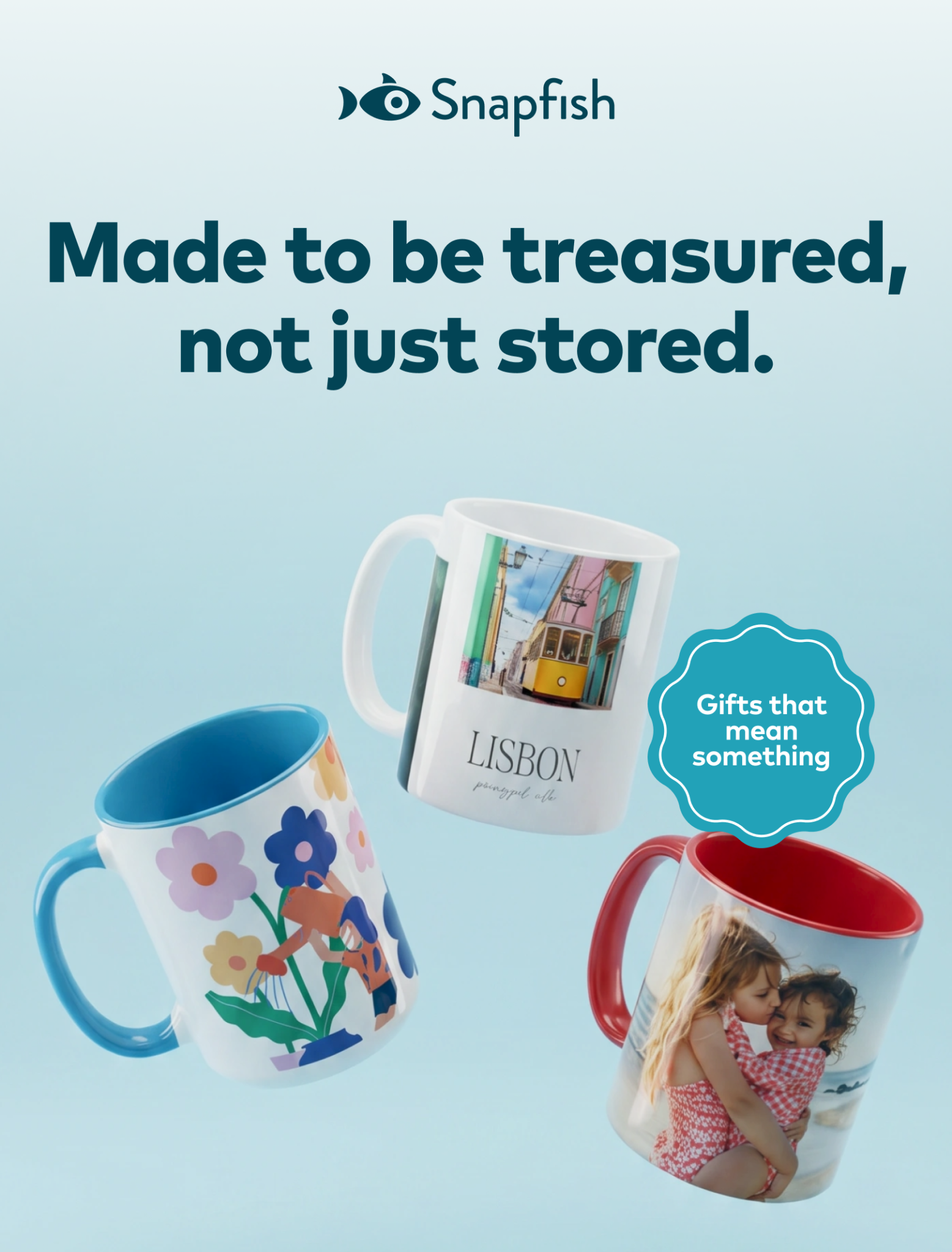Snapfish UK Facebook ad