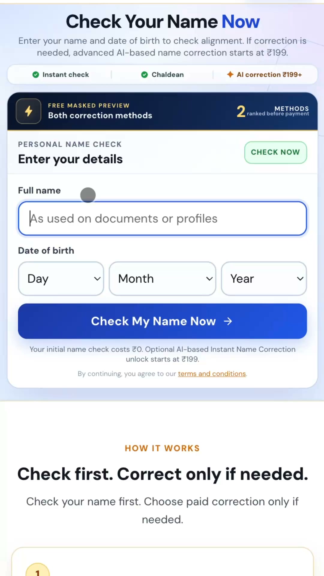 Asknumeroai Facebook ad: Instant Name Correction Report - Delivered Within Minutes