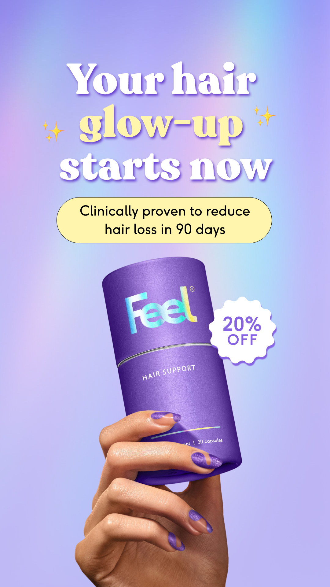 Feel Facebook ad