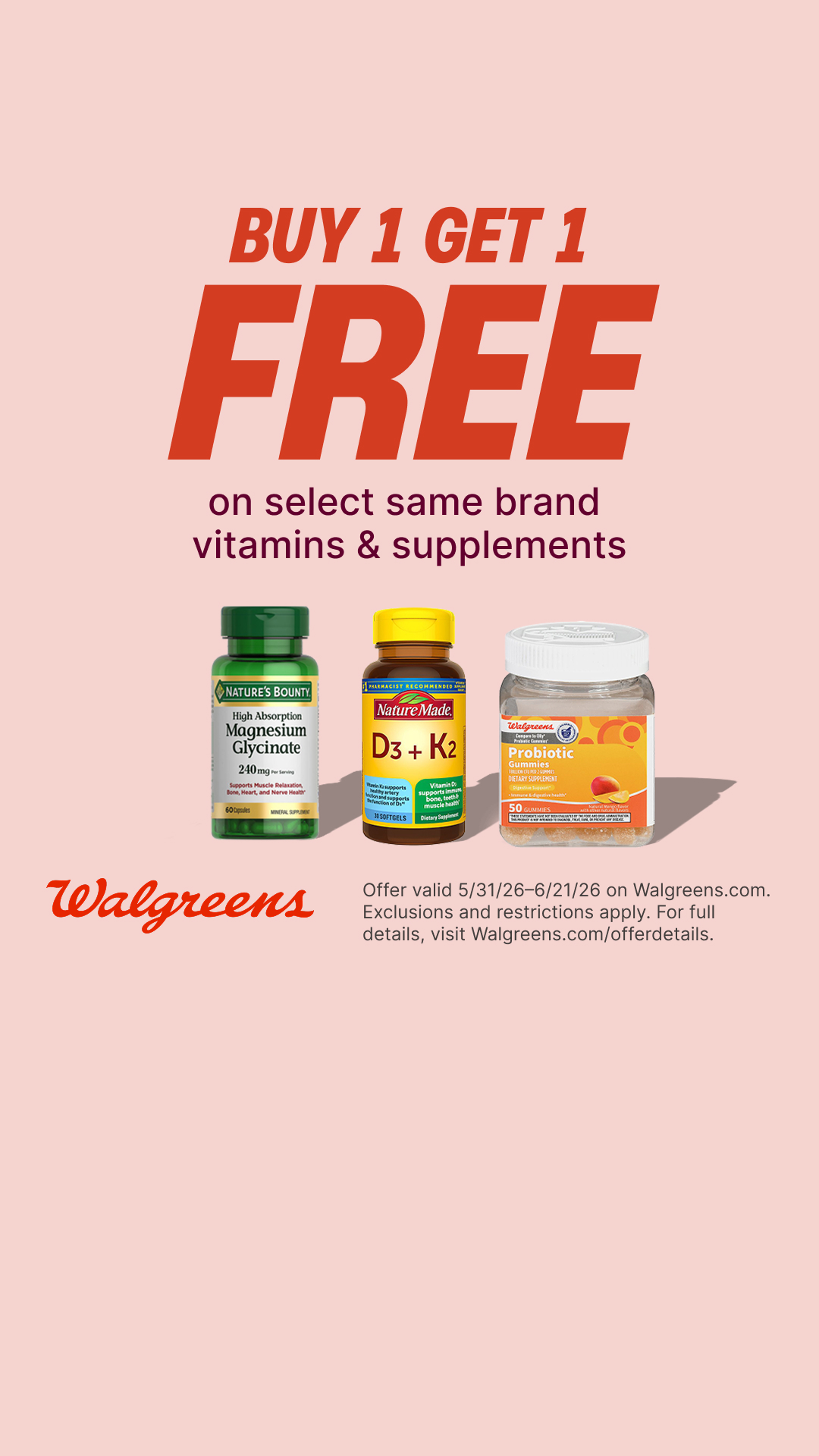 Walgreens Facebook ad