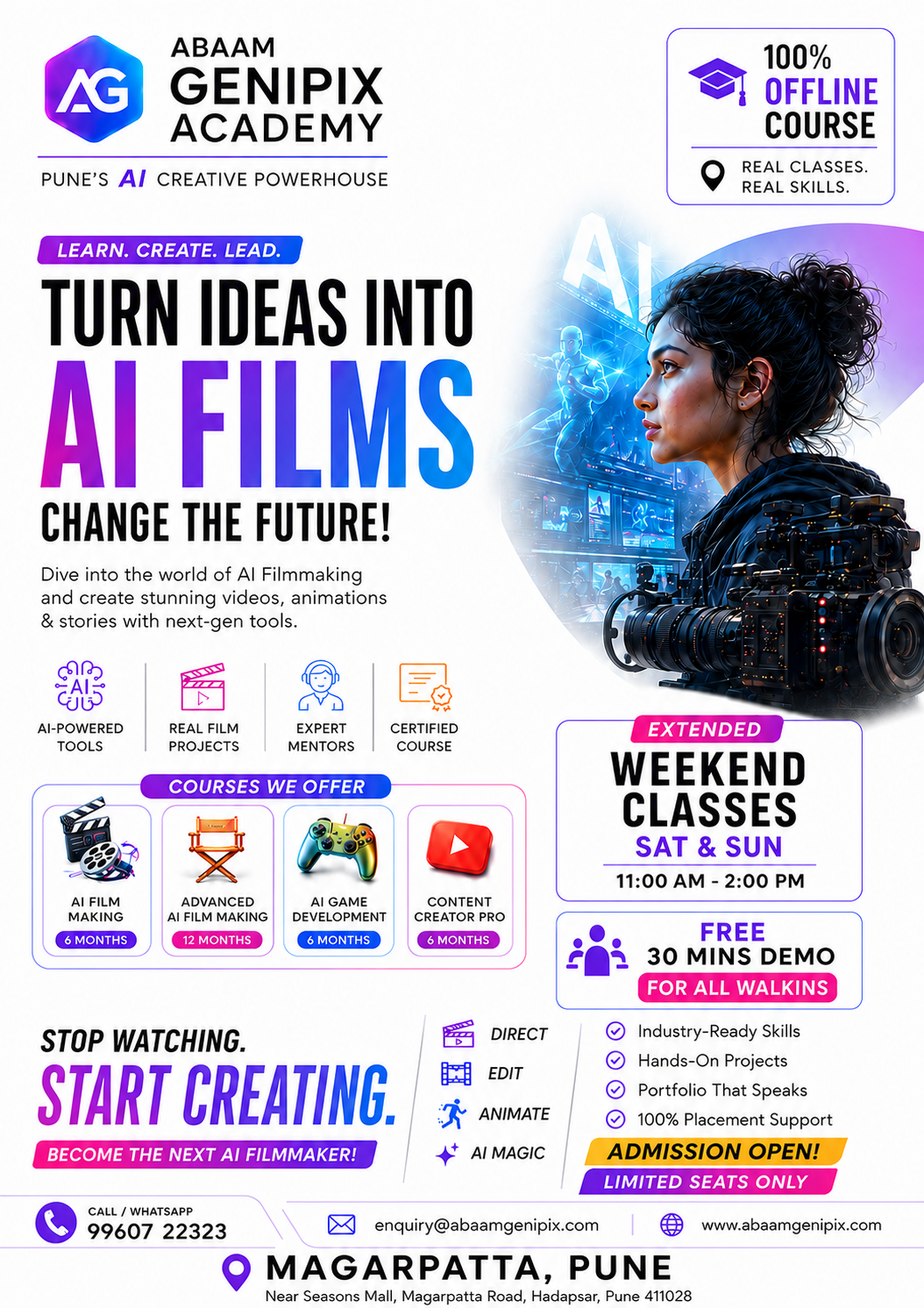Abaam Genipix Academy Facebook ad