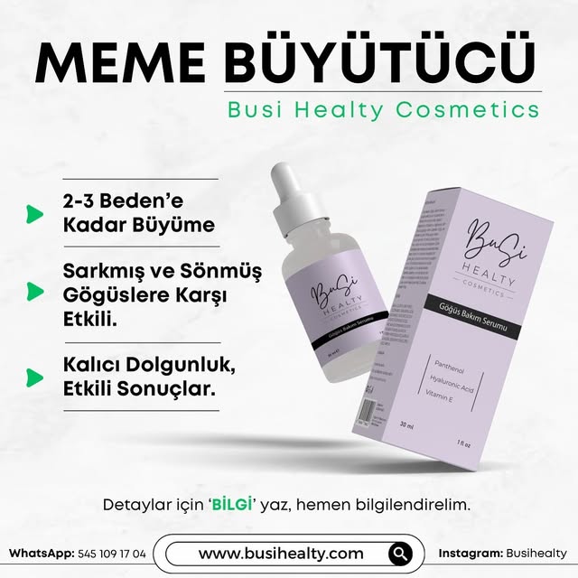 Busi Healty Cosmetics Facebook ad