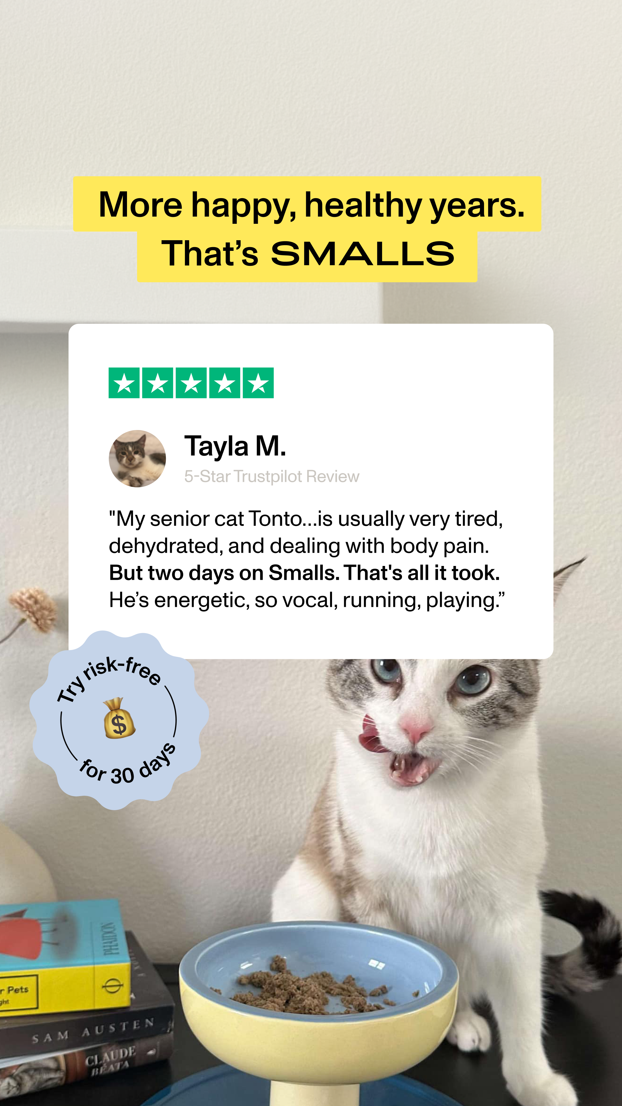 Smalls Facebook ad