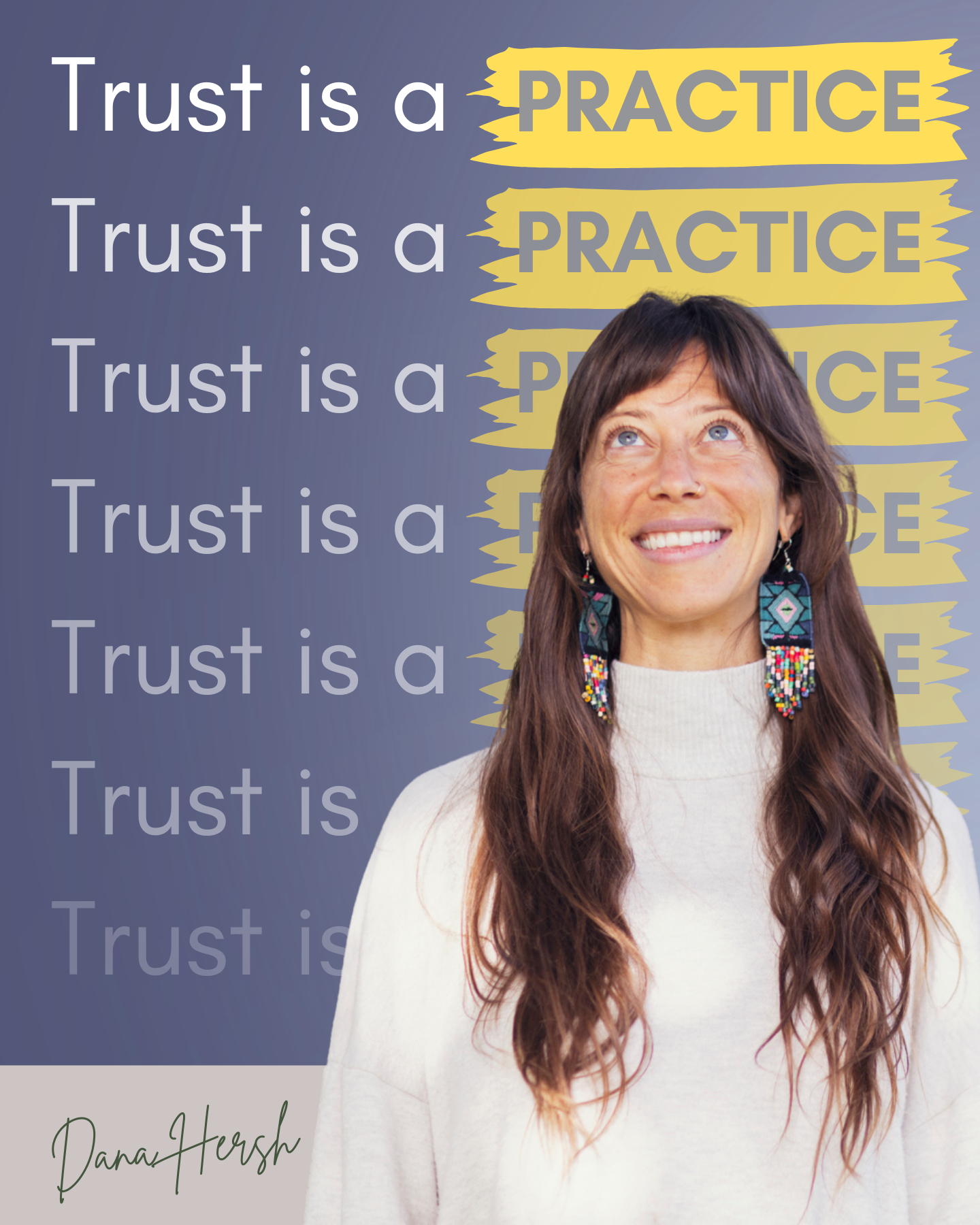 Dana Hersh Facebook ad: An email from the edge of imperfection & spirituality