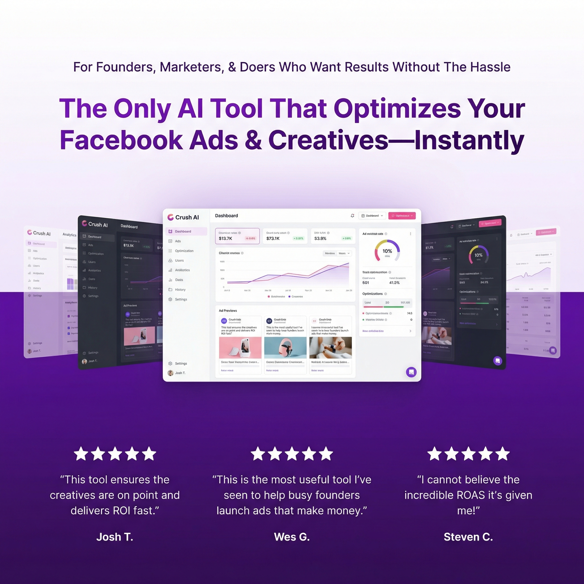 trycrush.ai Facebook ad