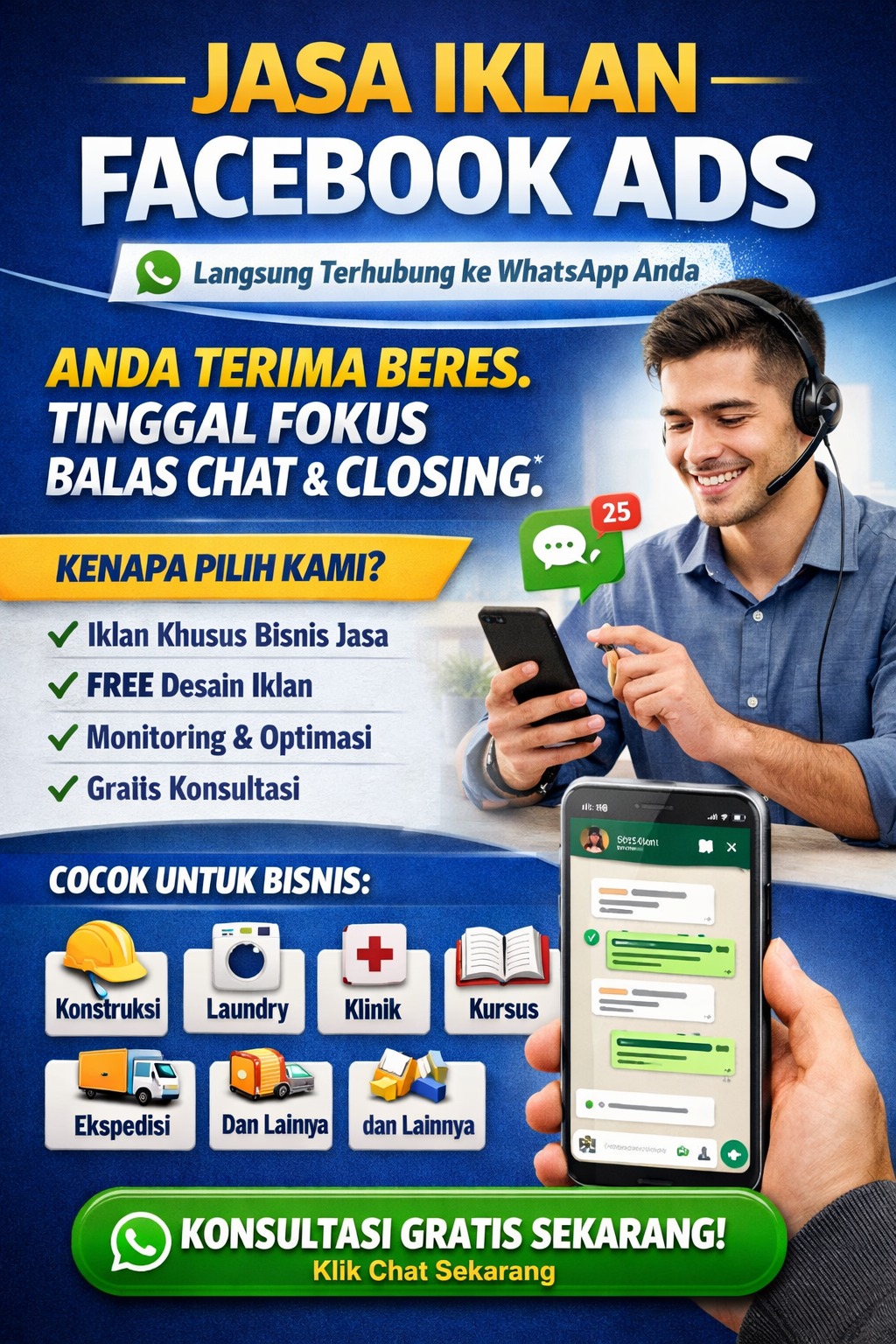 Maju Bersama Kami Facebook ad: JASA IKLAN META ADS
