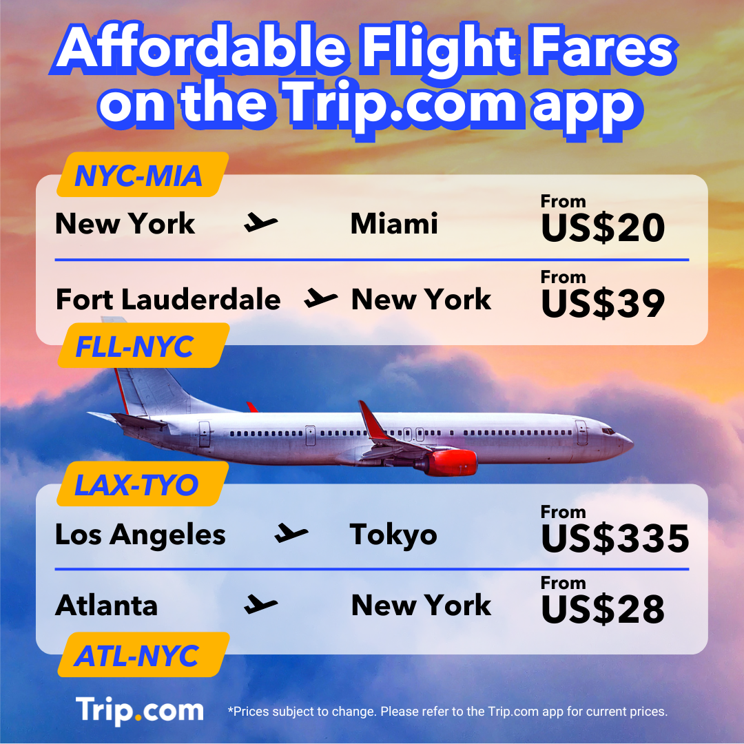 Trip.com Facebook ad