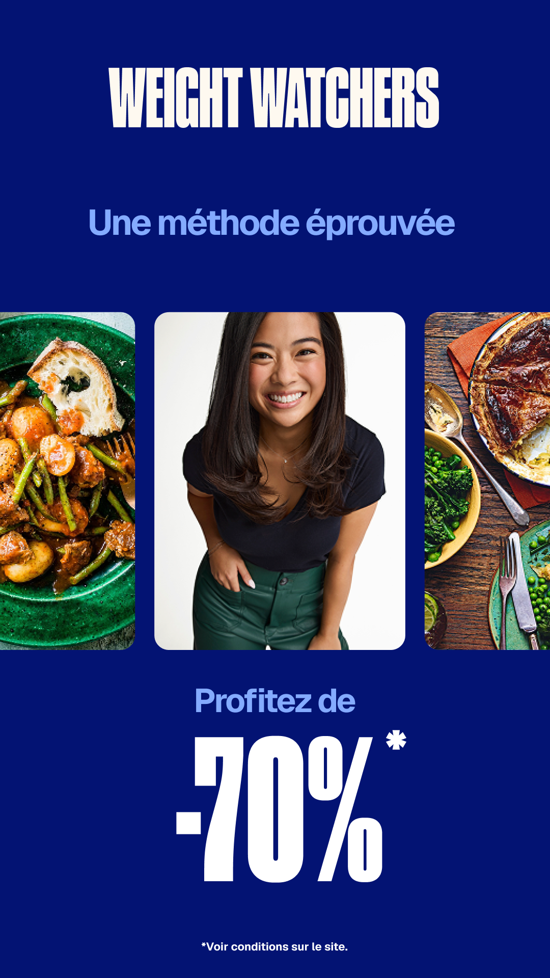 WeightWatchers Facebook ad