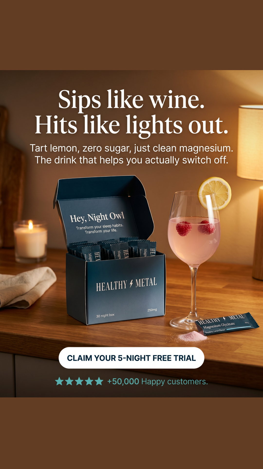 Healthy Metal Facebook ad
