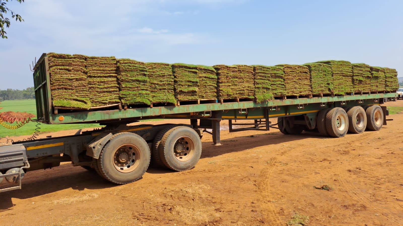M&I Enterprises - Logistics & Landscaping Facebook ad: Garden Services & Instant Lawn Supply.