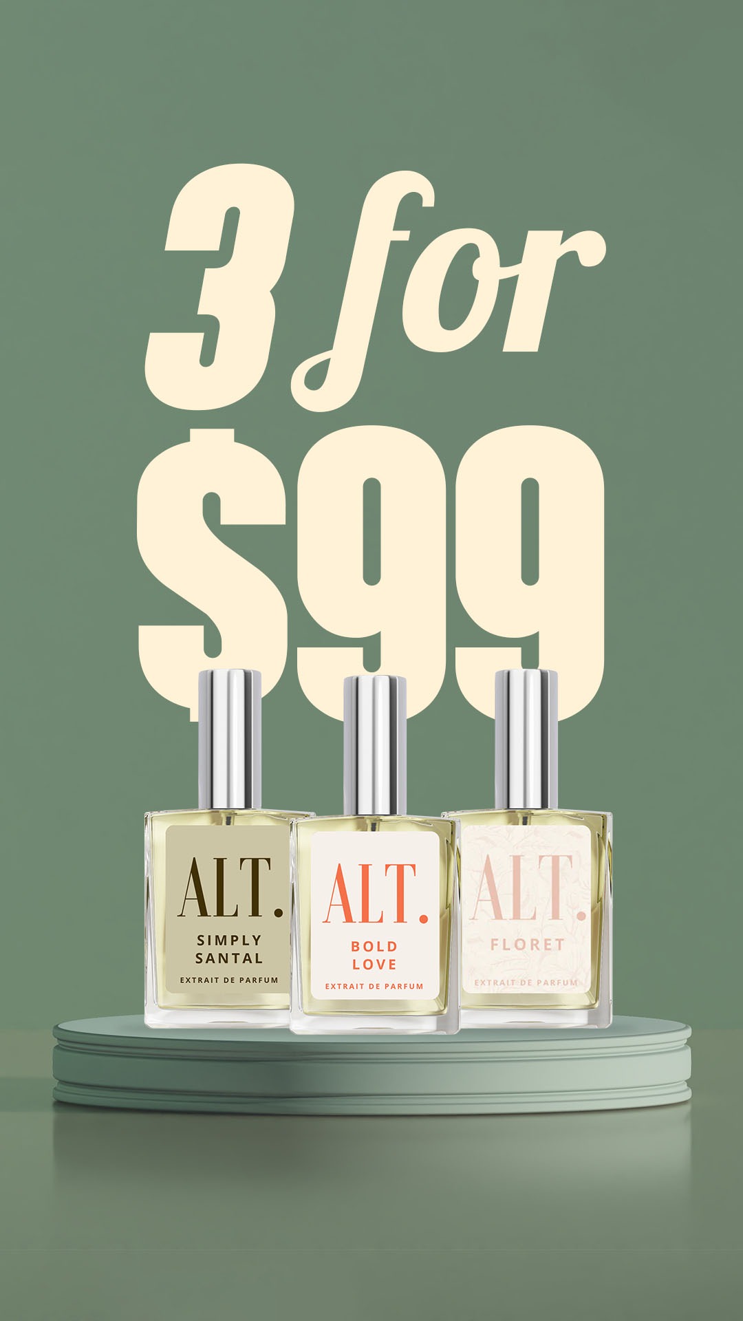 ALT. Fragrances Facebook ad