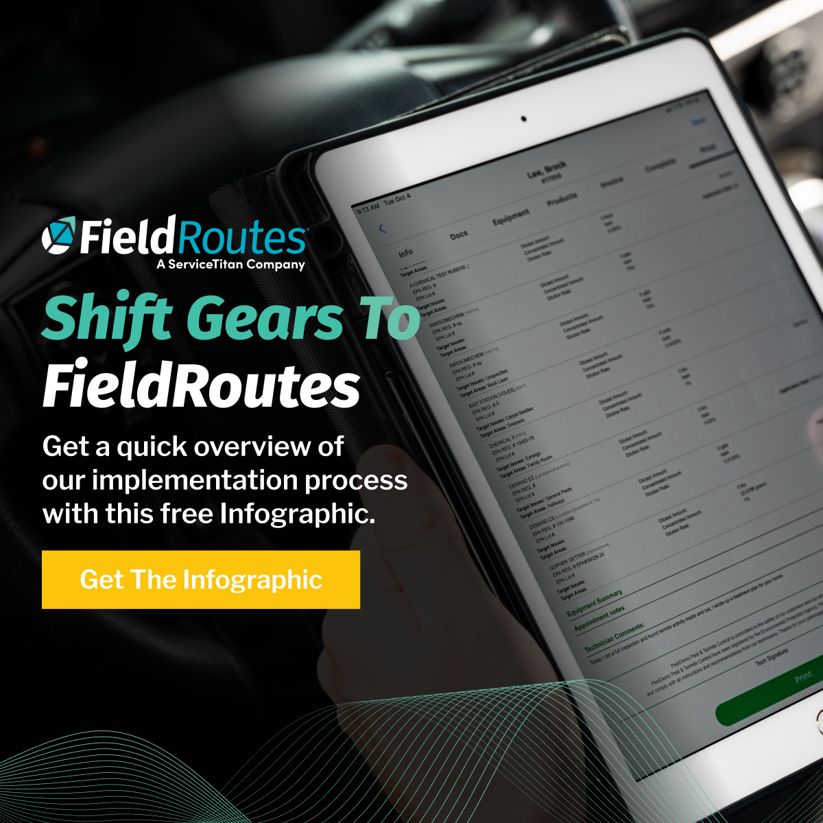 FieldRoutes, A ServiceTitan Product Facebook ad