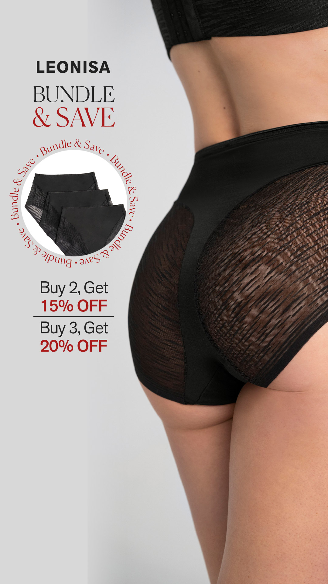 Leonisa Facebook ad: Check out our bundles!