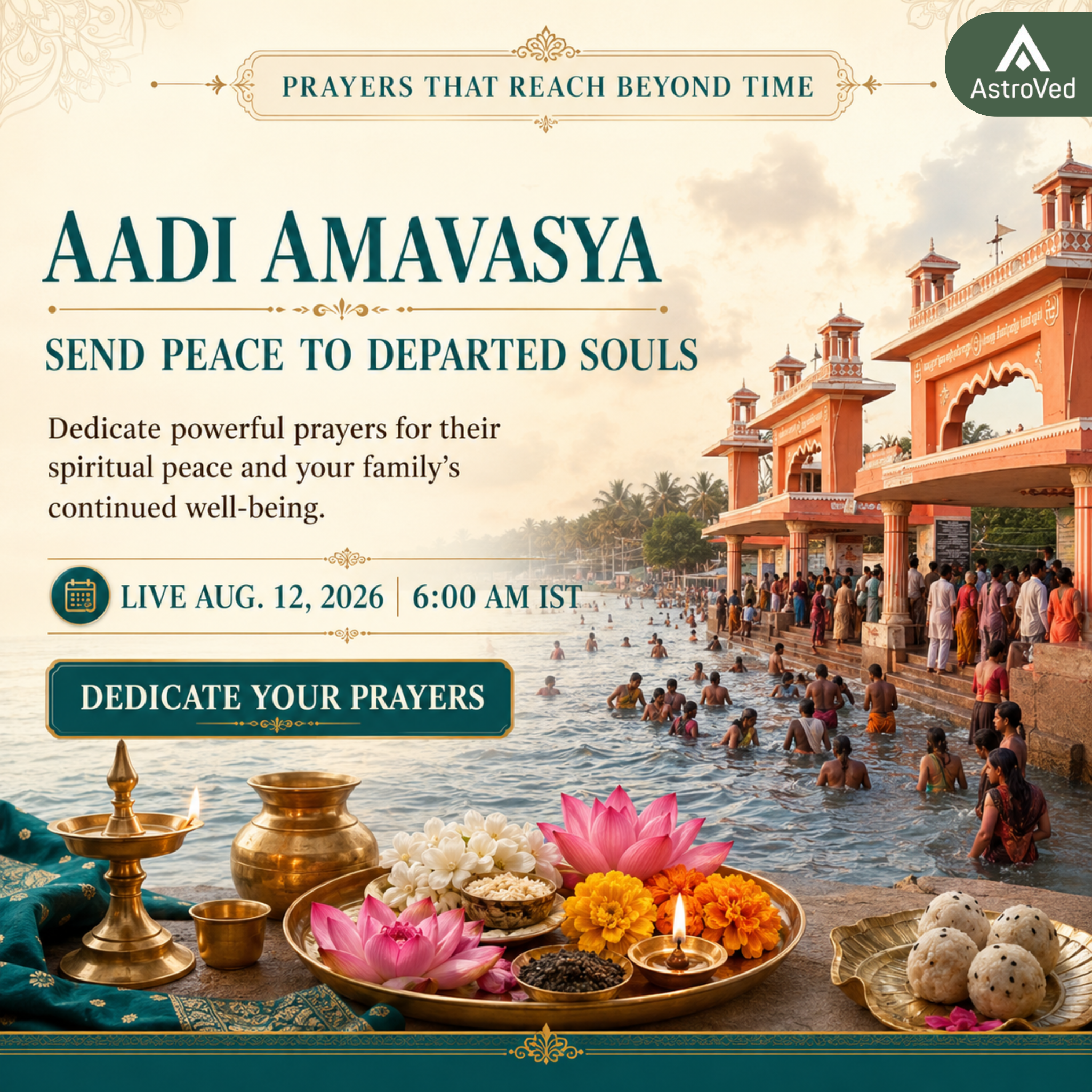 AstroVed Facebook ad from Jul 29, 2026