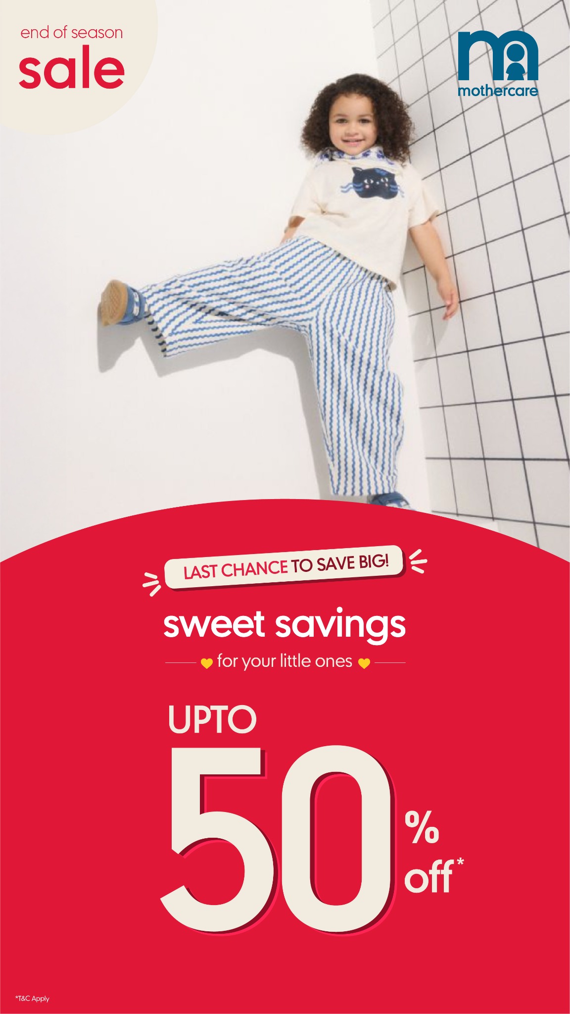 Mothercare India Facebook ad