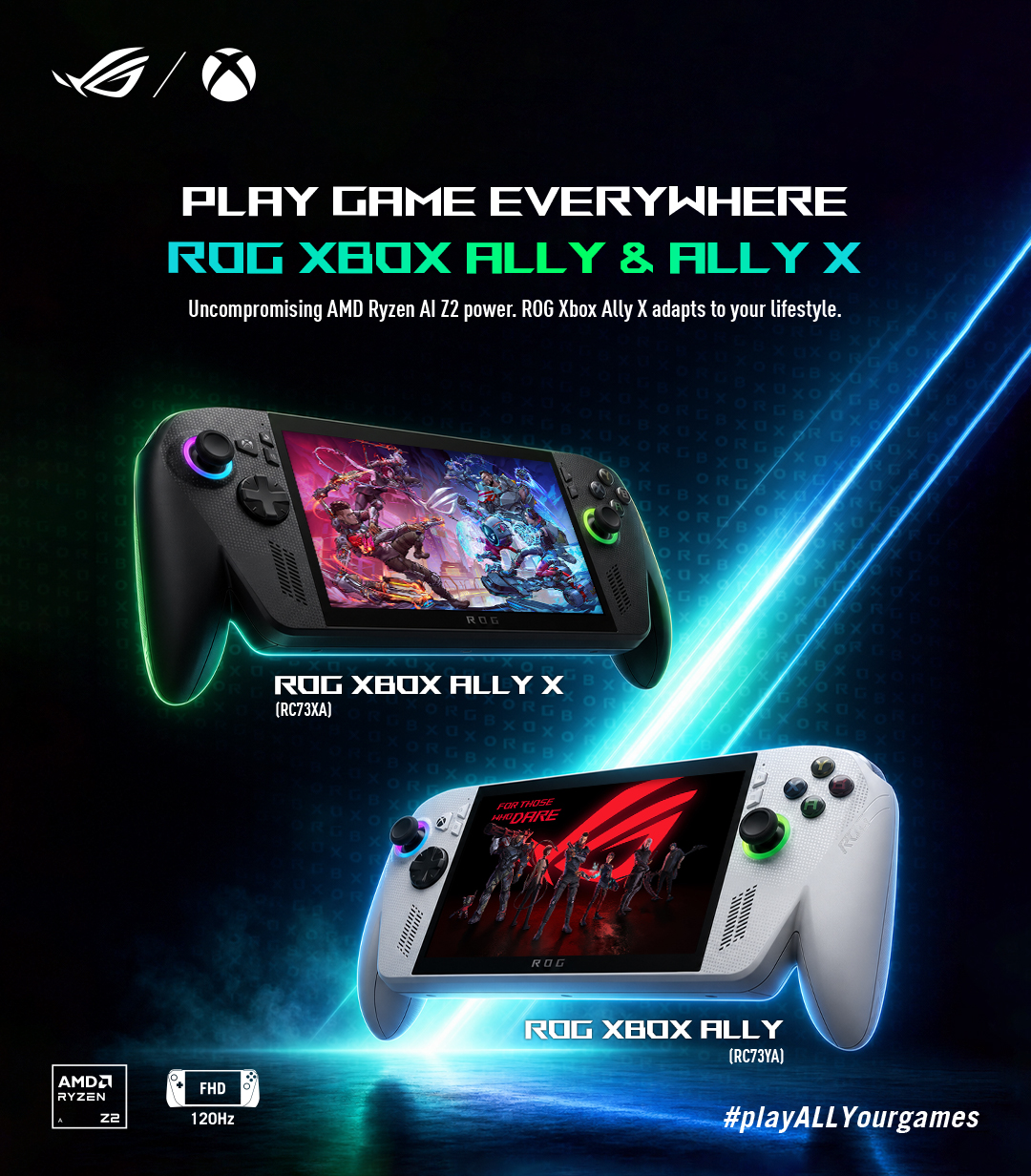 ASUS Republic of Gamers Facebook ad: ROG Xbox Ally (2025) RC73YA | ROG Ally | Gaming ROG…