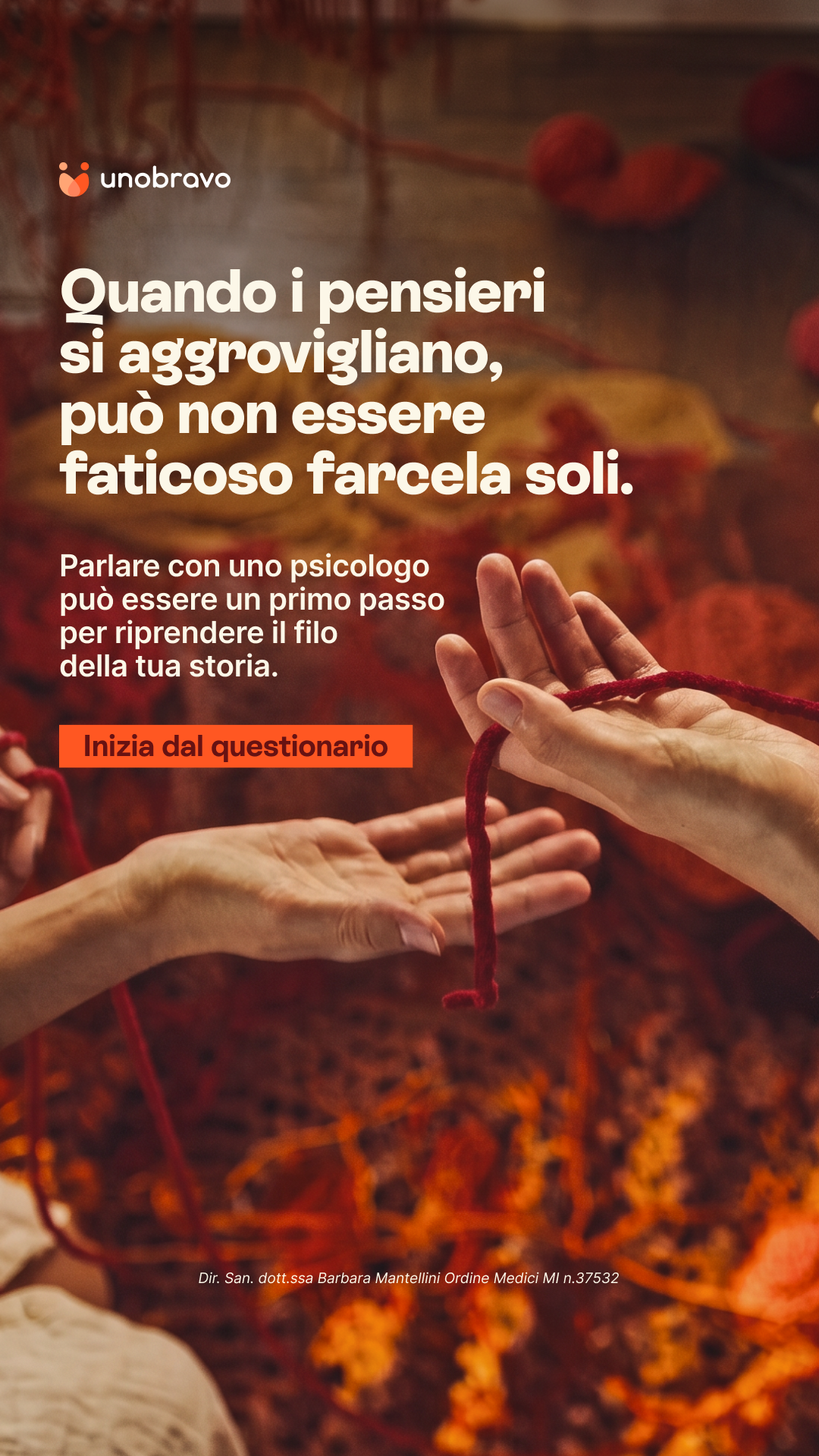 Unobravo Facebook ad