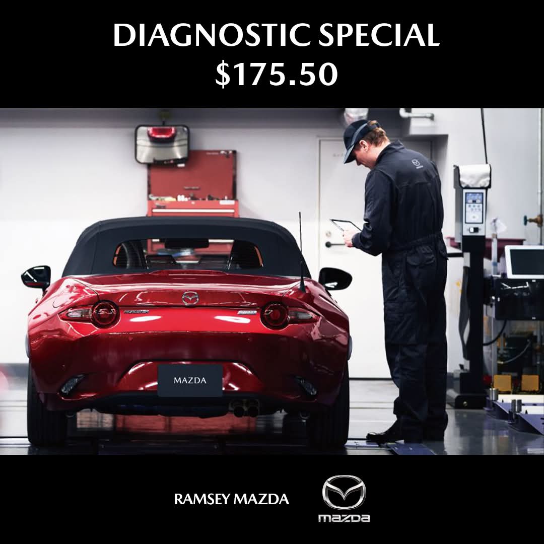 Ramsey Mazda Facebook ad: Keep your Mazda running like new at Ramsey…