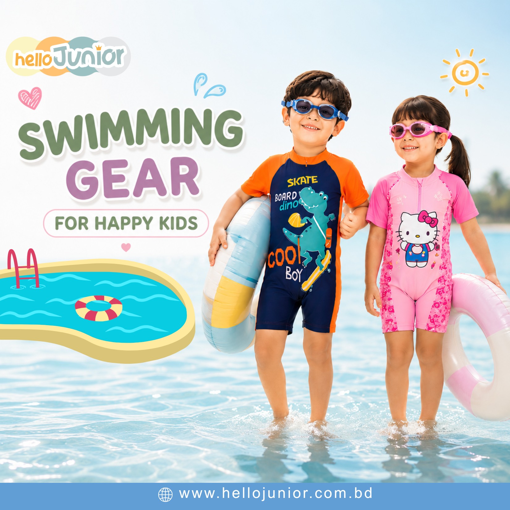 Hello Junior Facebook ad