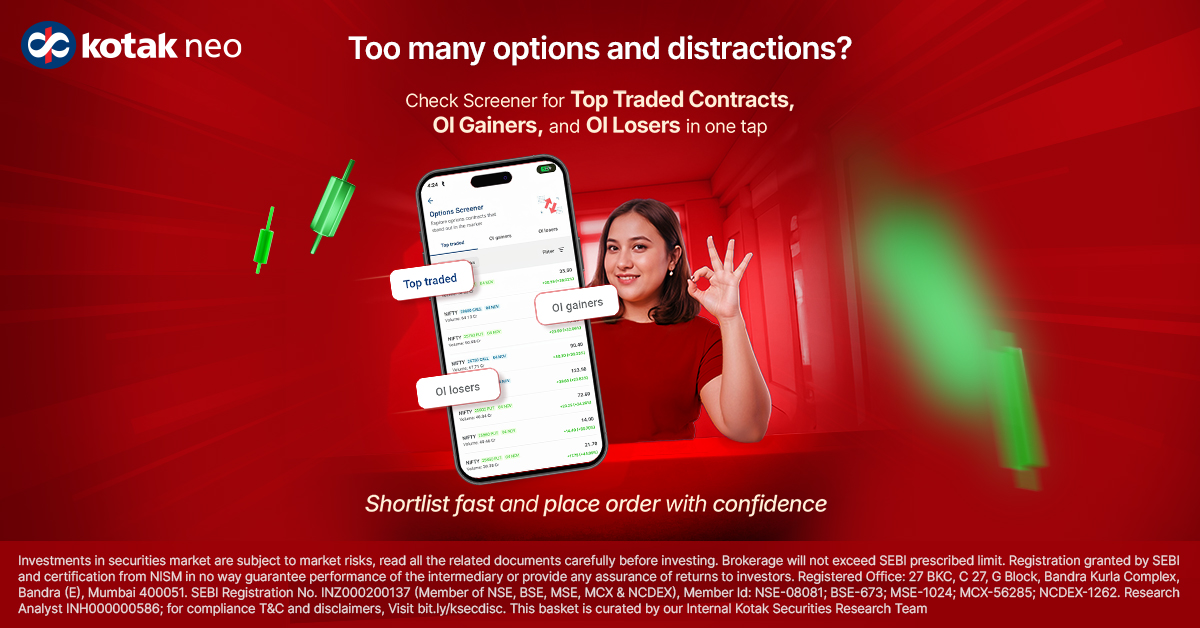 Kotak Securities Facebook ad