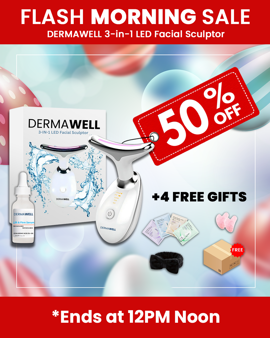 Dermawell Facebook ad