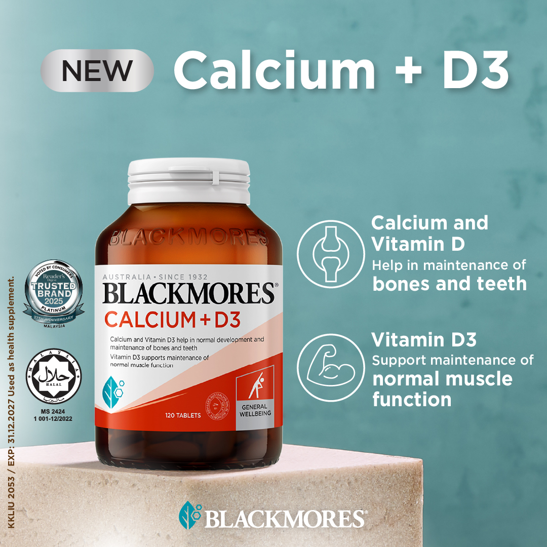 Blackmores Malaysia Facebook ad: Daily Bone & Muscle Care