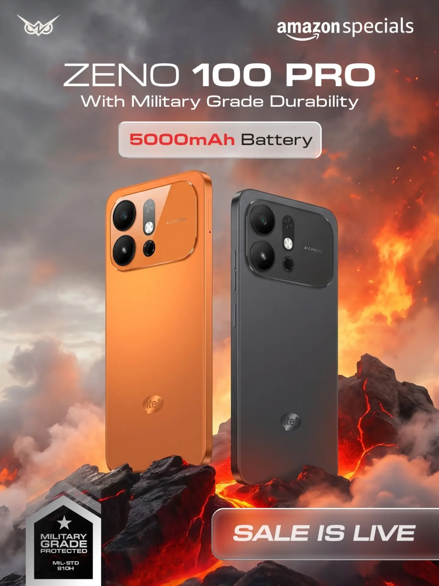Zeno Facebook ad: Zeno 100 Pro | 3GB RAM + 5GB Virtual RAM, 64GB Storage |…
