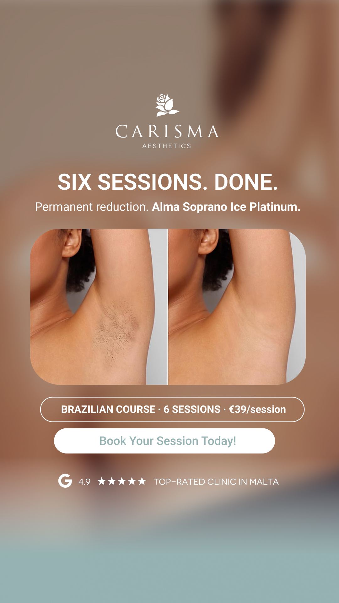 Carisma Aesthetics Facebook ad