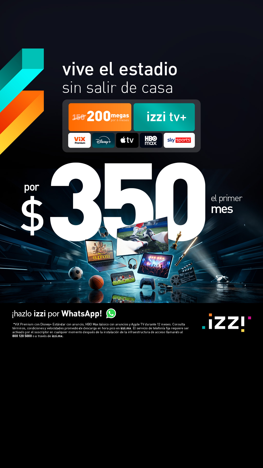 izzi telecom Facebook ad