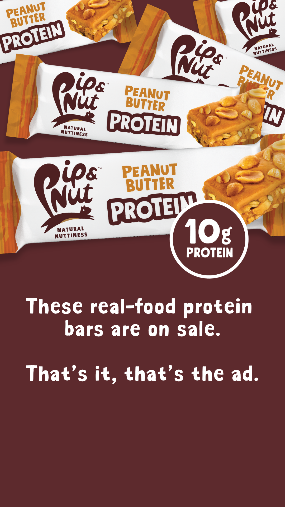 Pip&Nut Facebook ad