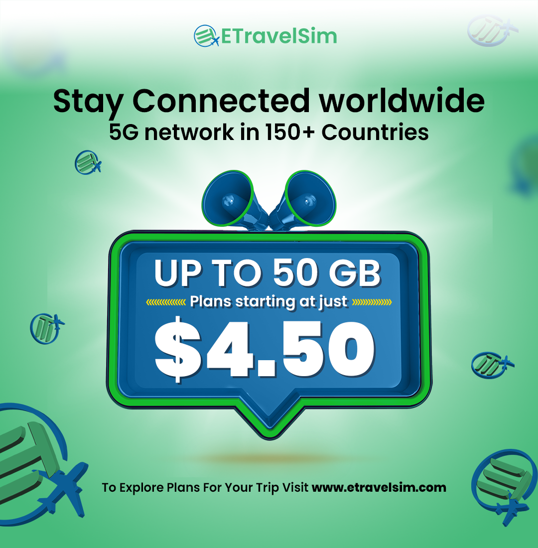 ETravelSim Facebook ad