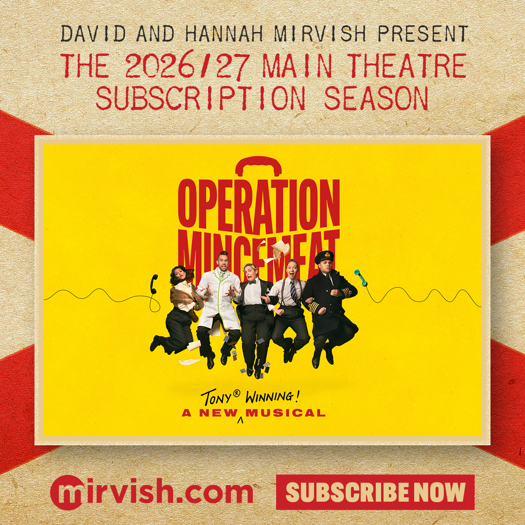 Mirvish Productions Facebook ad: Seven must-see shows.
