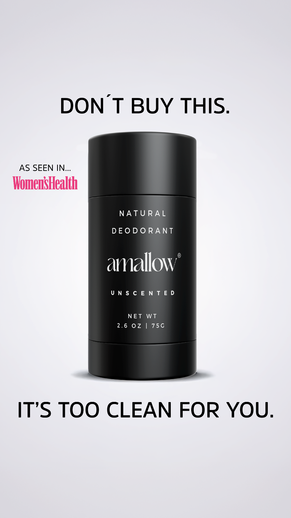 Amallow Naturals Facebook ad
