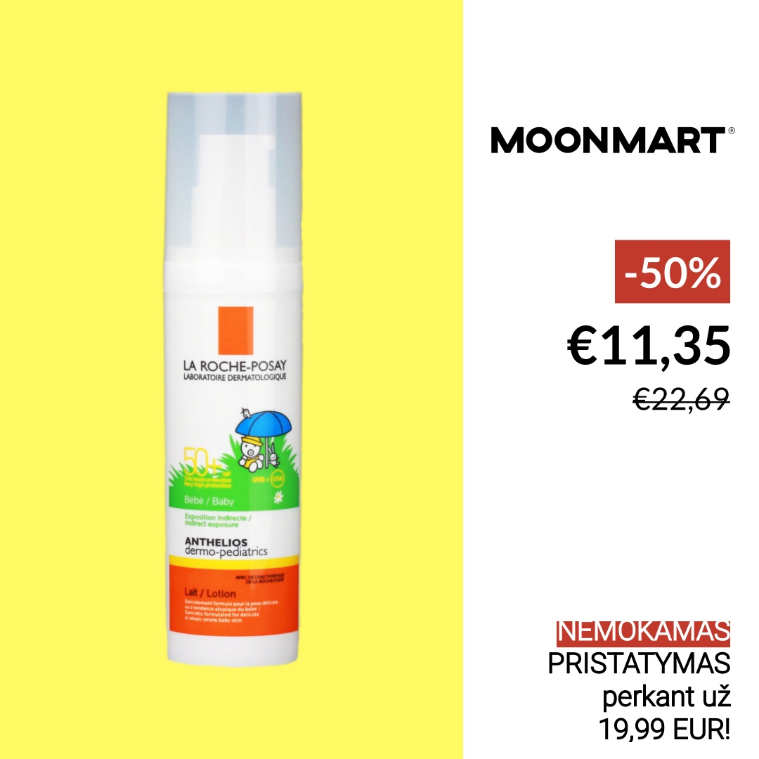 Moonmart LT Facebook ad: VISKAS SU NUOLAIDA