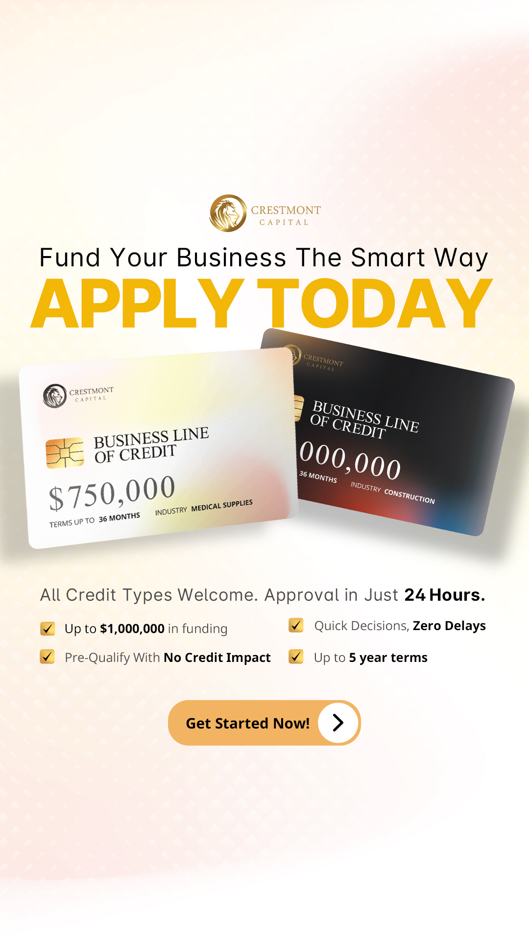 Crestmont Capital, LLC. Facebook ad