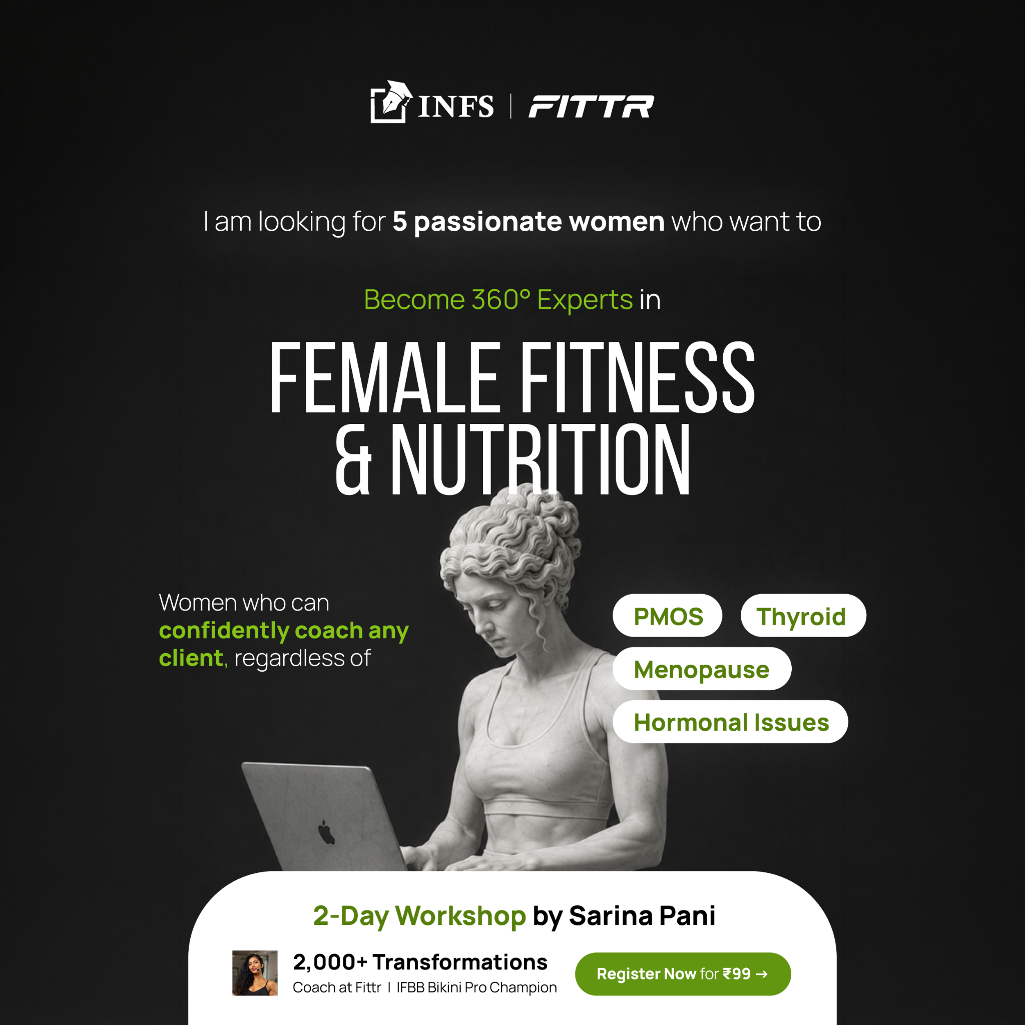 Institute of Nutrition and Fitness Sciences Facebook ad