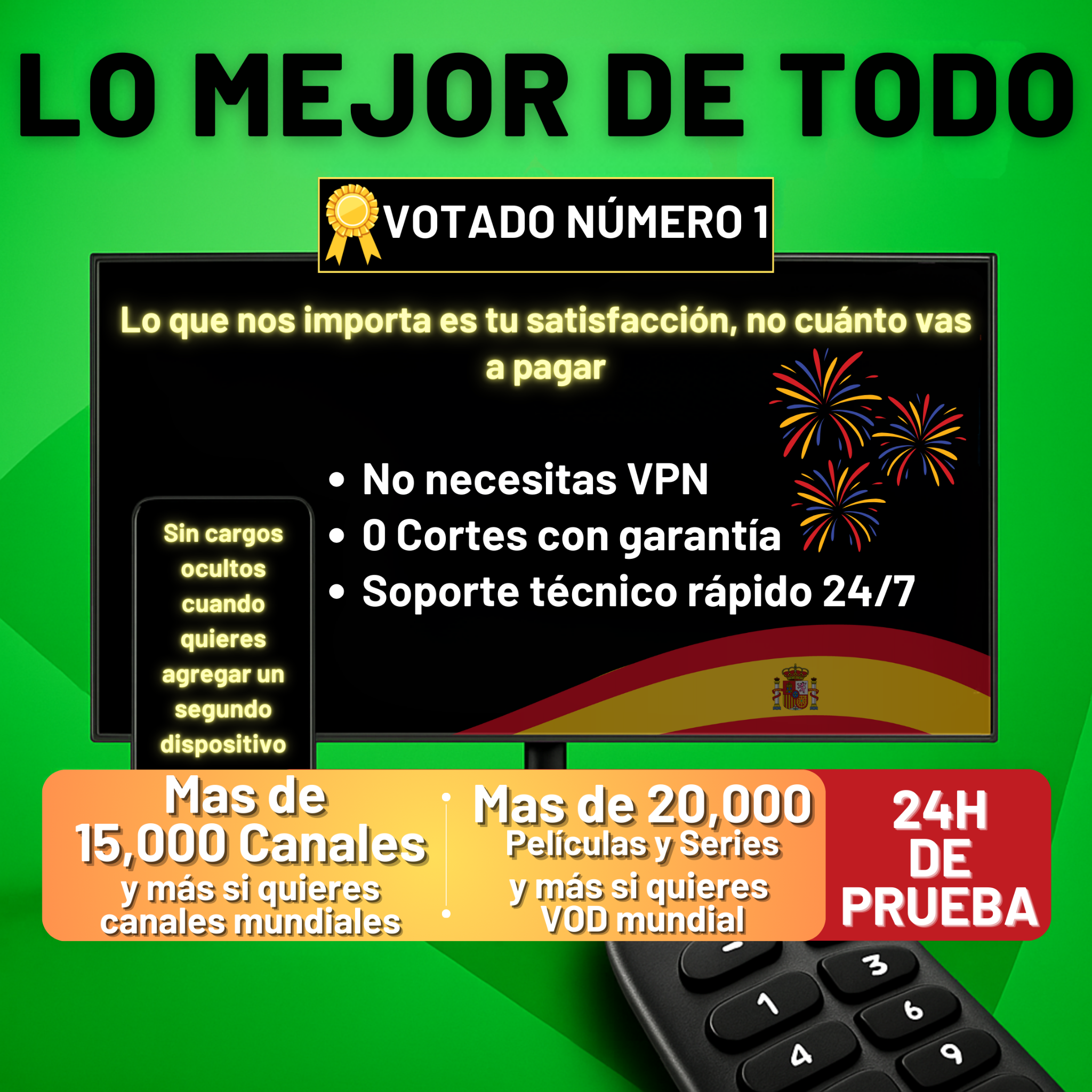 Hal Tv Facebook ad: Escríbenos por whatsapp