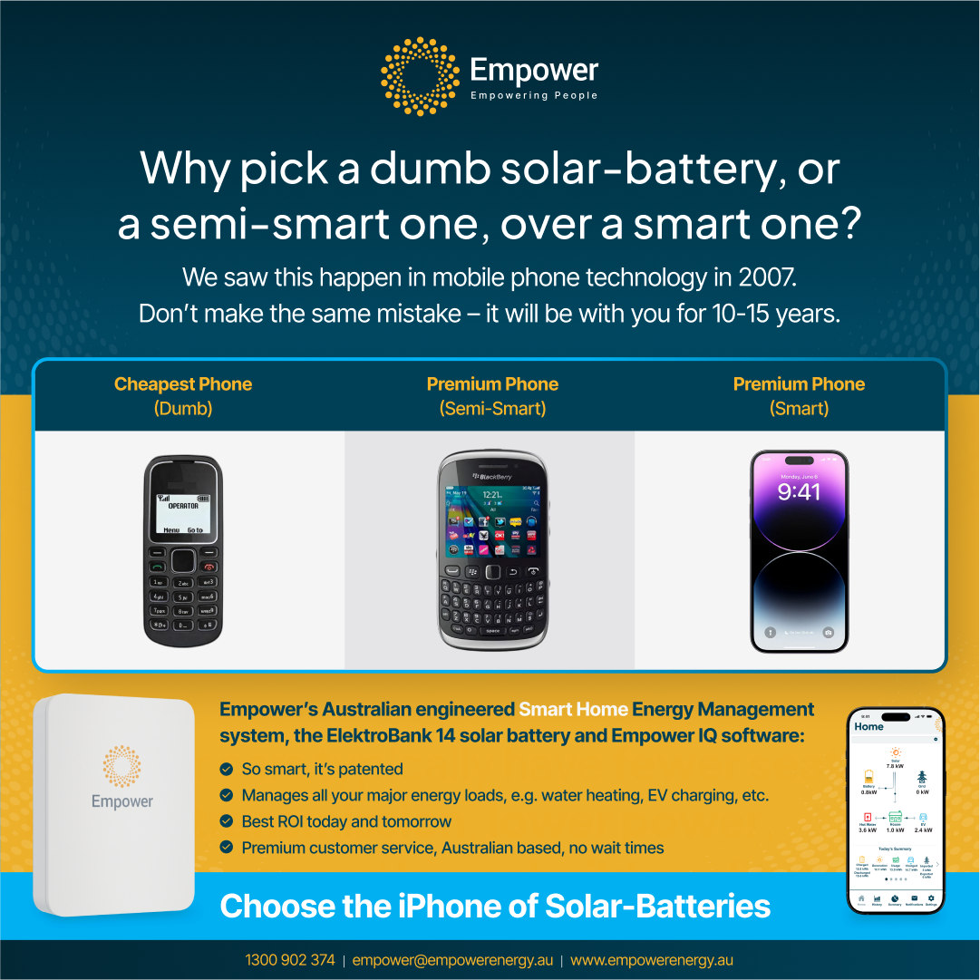 Empower Energy Facebook ad: Get the iPhone of Batteries