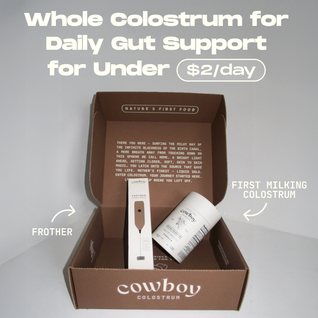 Cowboy Colostrum Facebook ad