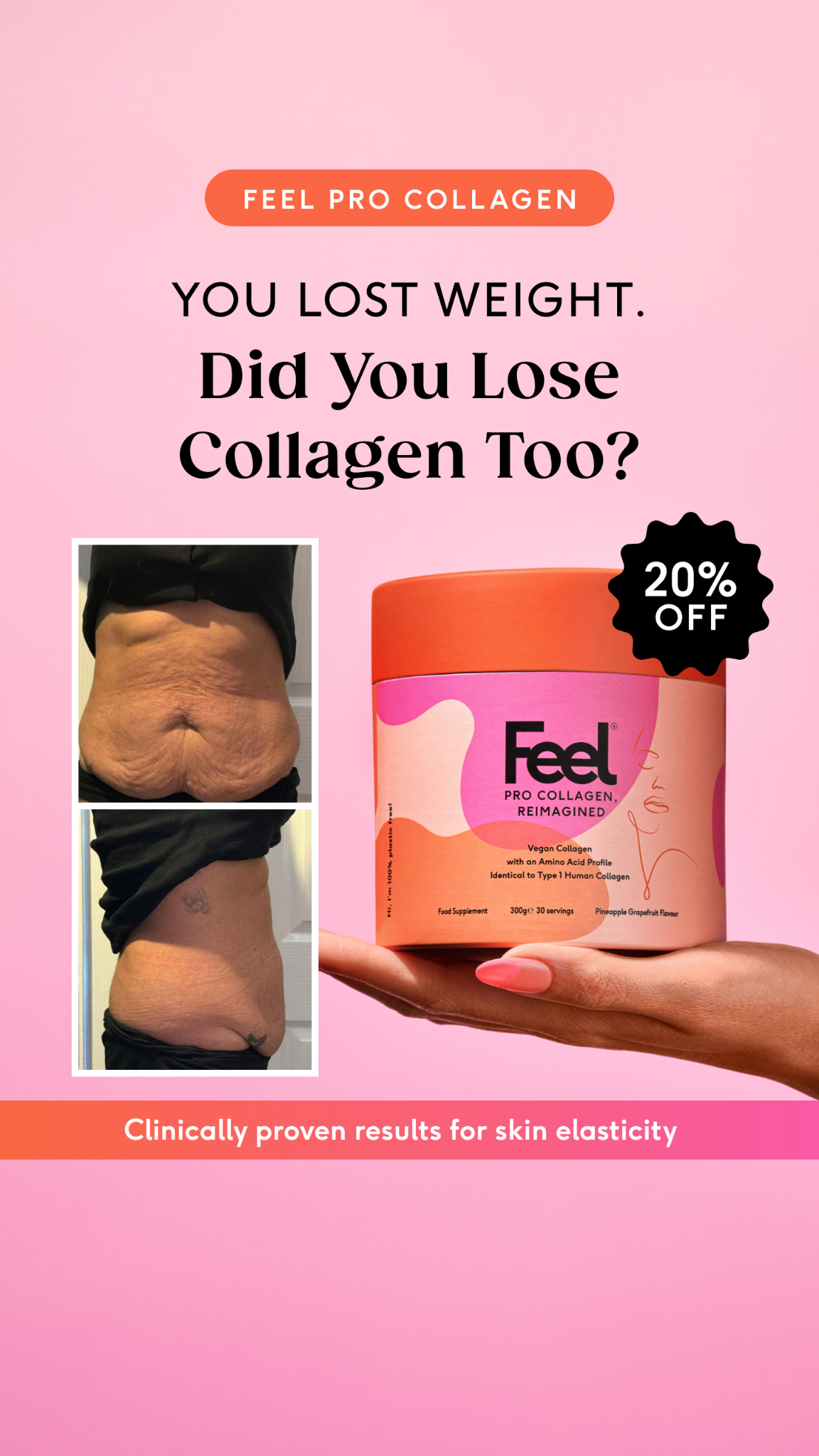 Feel Facebook ad