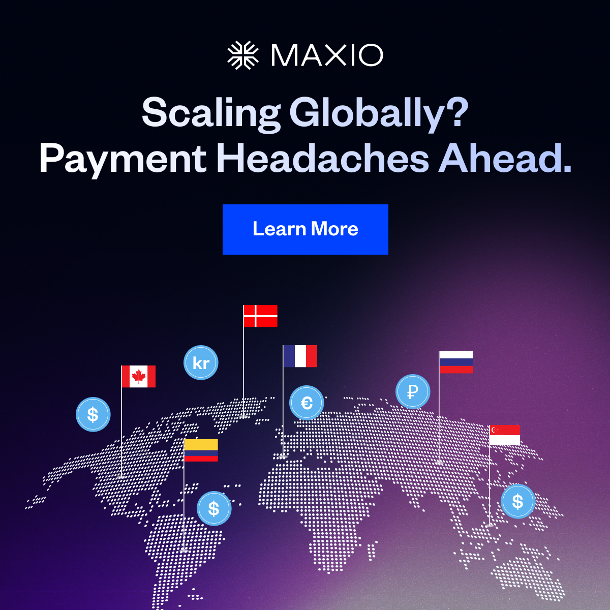 Maxio Facebook ad