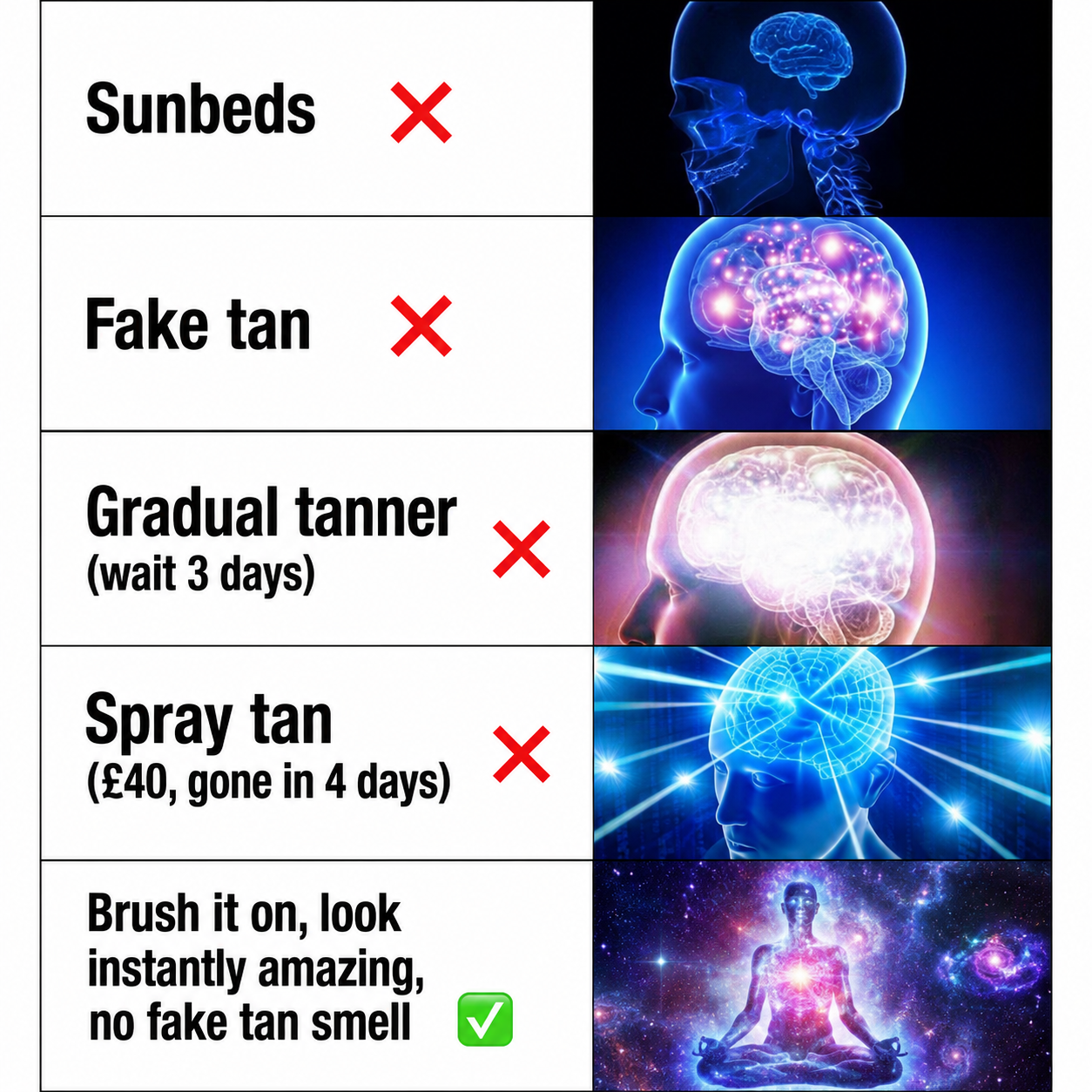 Australian Tan Guide Facebook ad