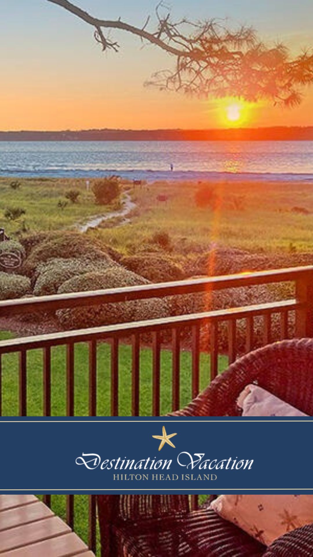 Destination Vacation Hilton Head Island Facebook ad from May 7, 2026