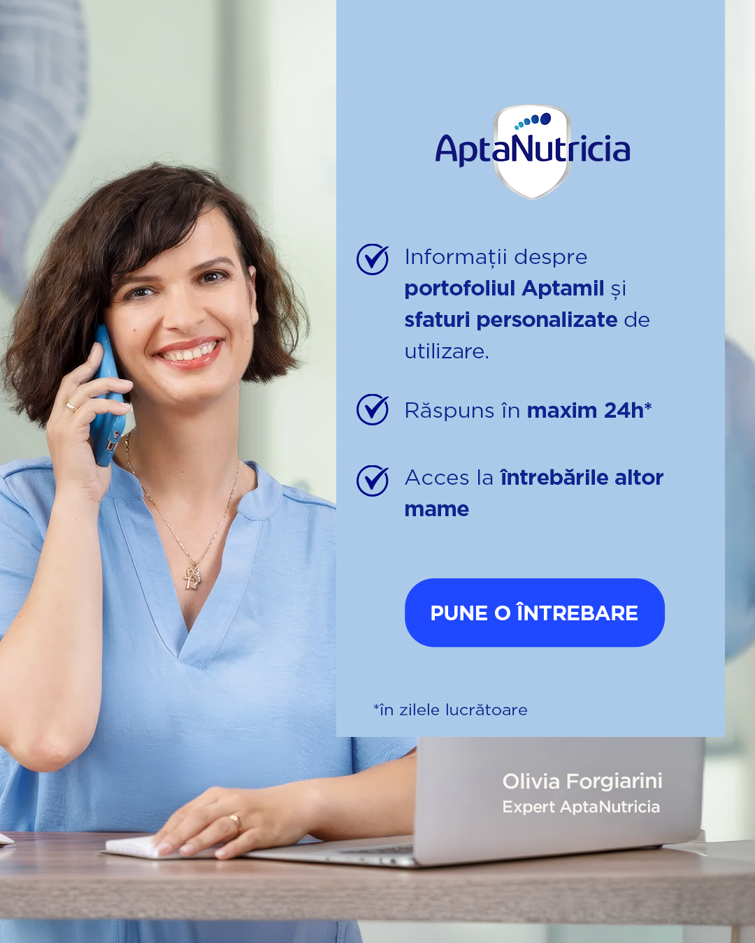 AptaNutricia Facebook ad