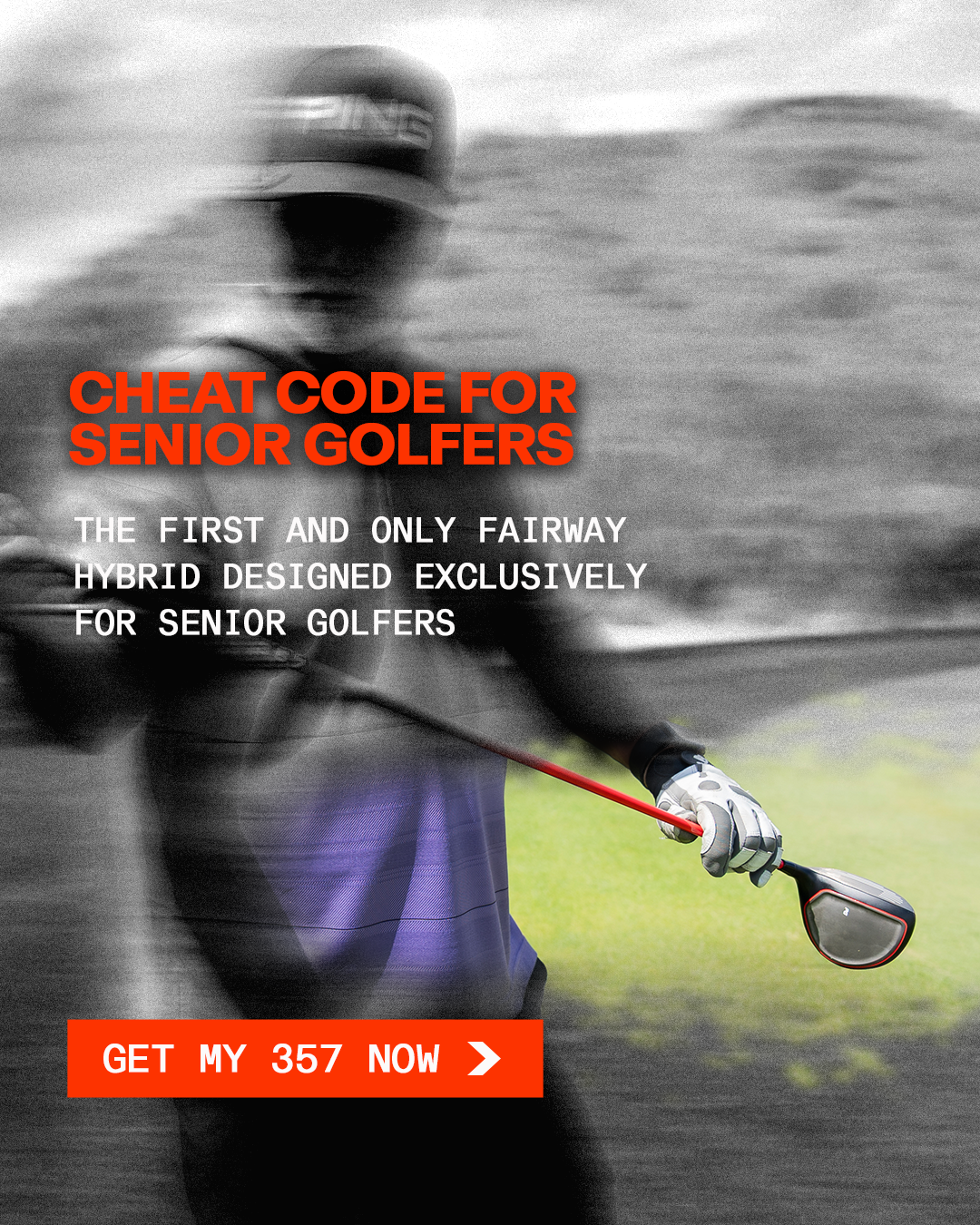 Performance Golf Facebook ad