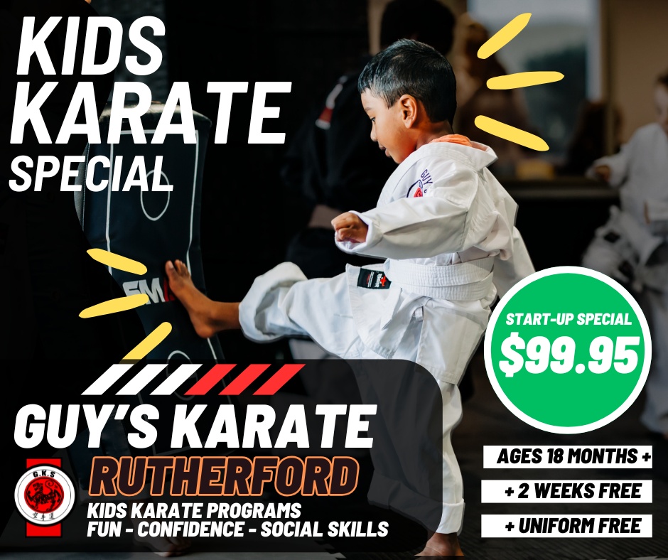 Guy's Karate School Facebook ad