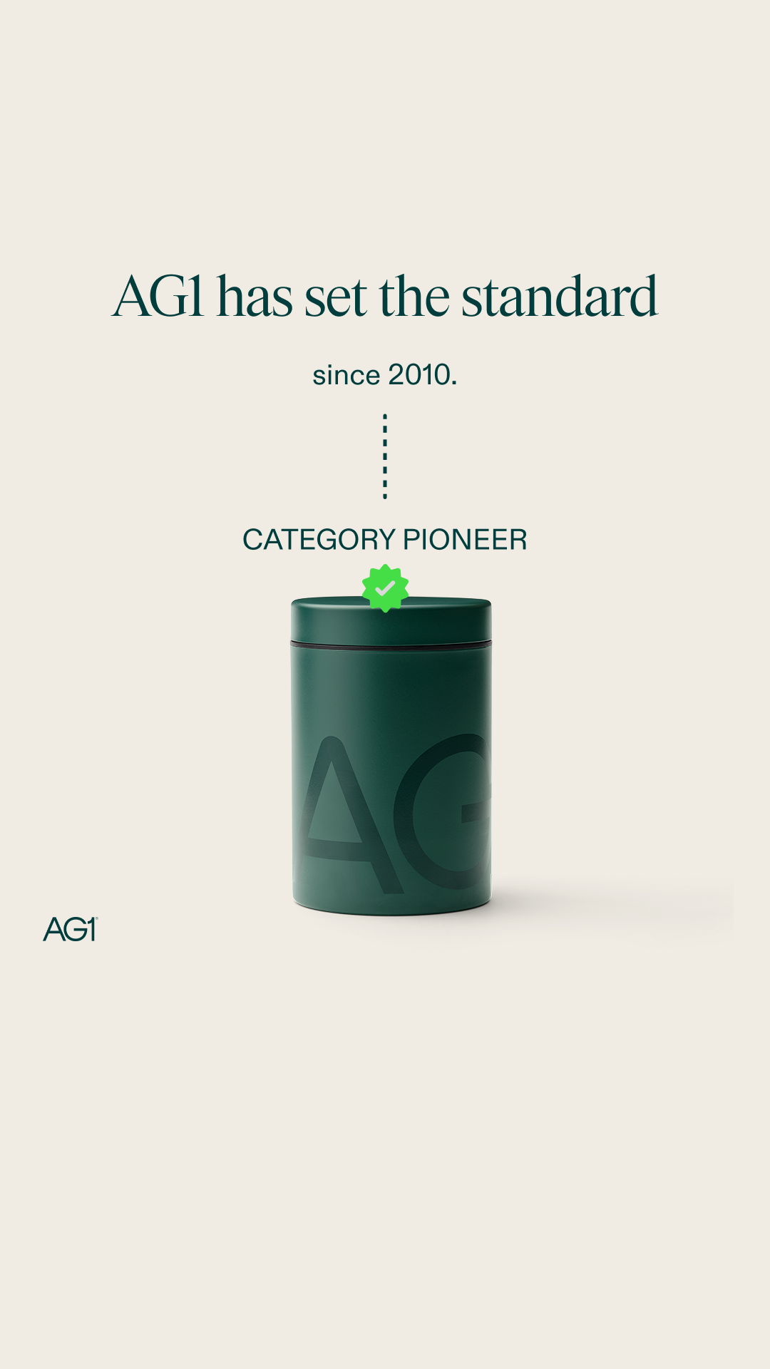 AG1 by Athletic Greens Facebook ad